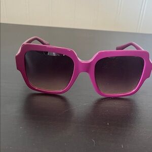 Karl Lagerfeld Purple Sunglasses